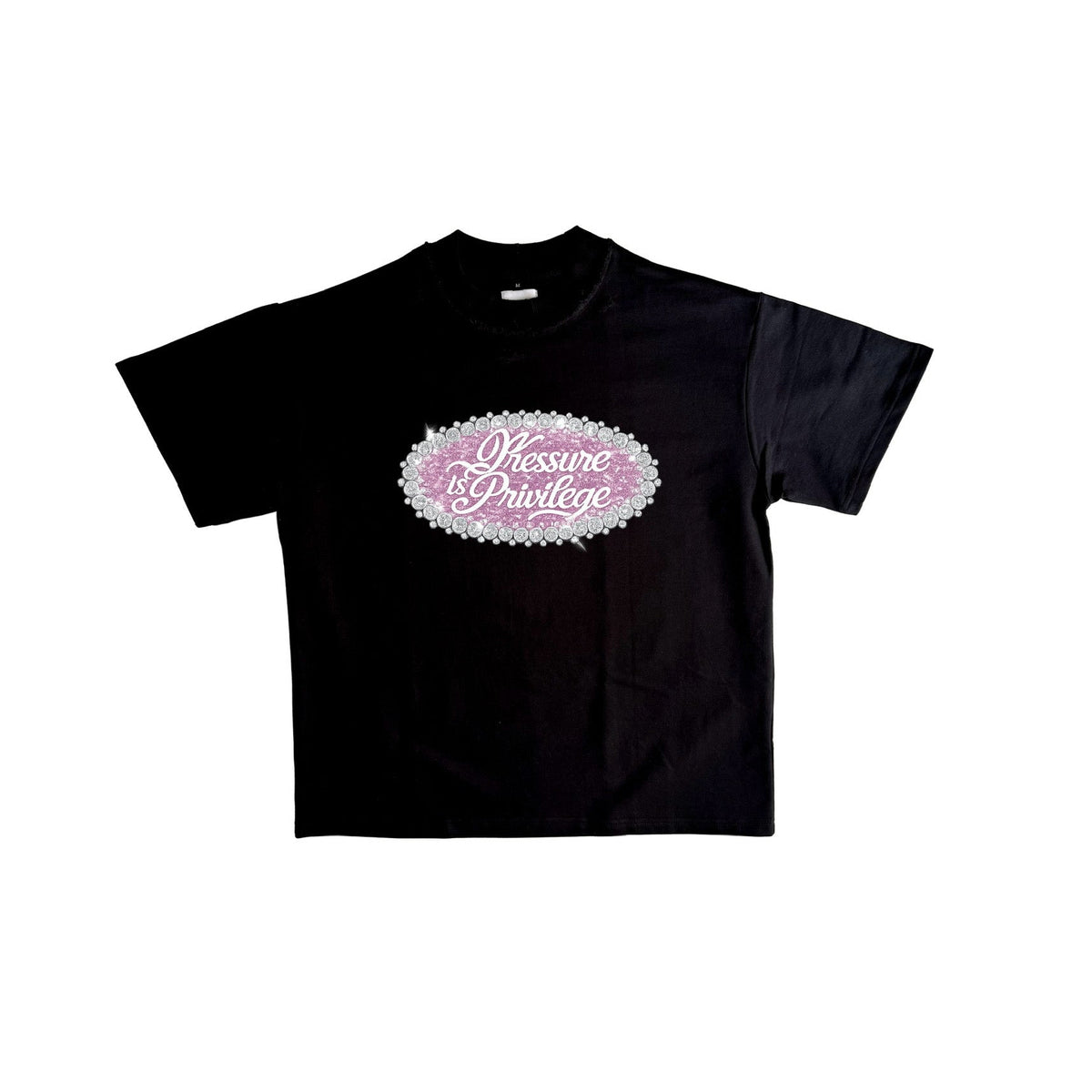PRESSURE IS PRIVILEGE BLACK TEE