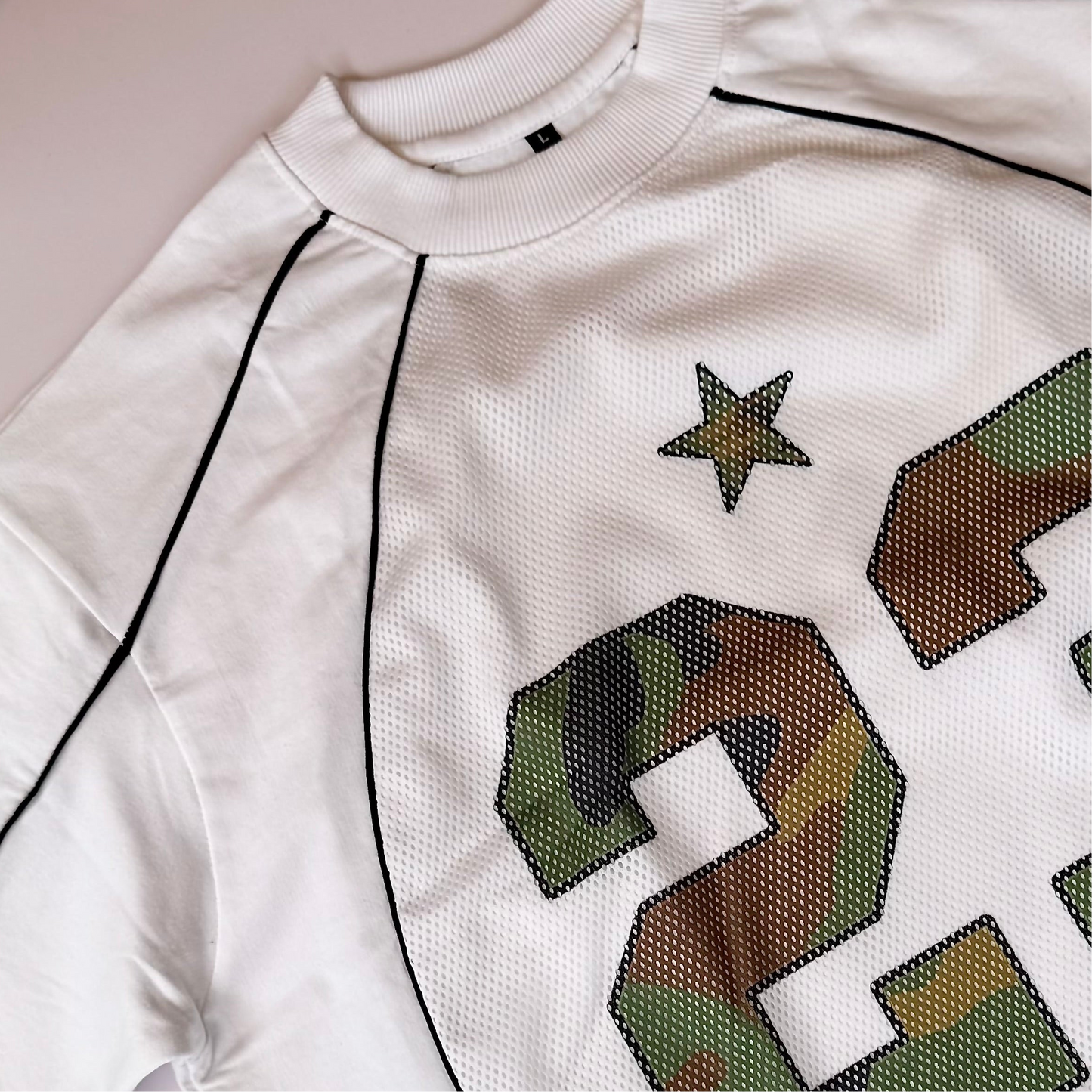 23 CAMO PIPING PREMIUM JERSEY