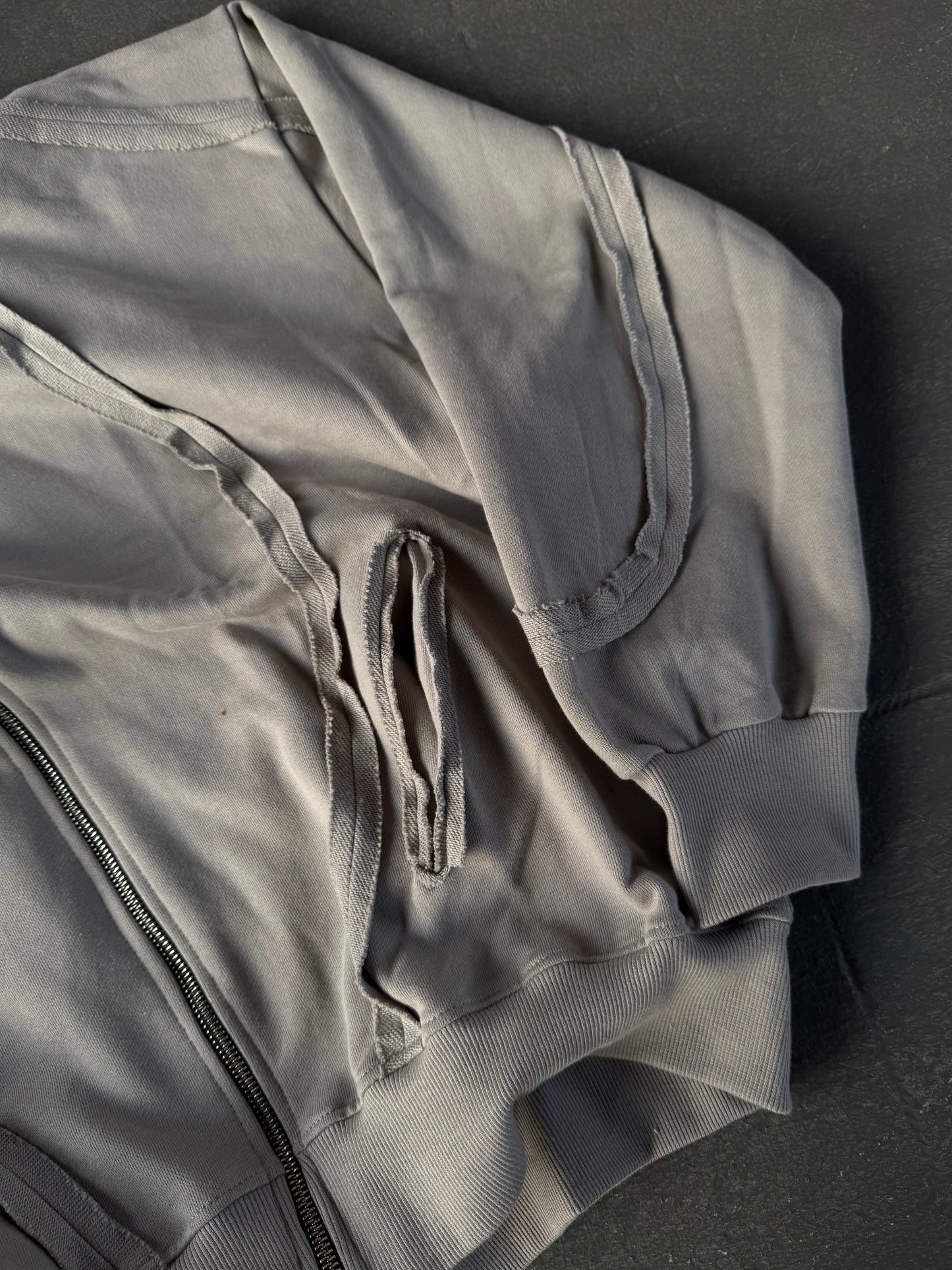 GREY FREQUENCY HOODIE