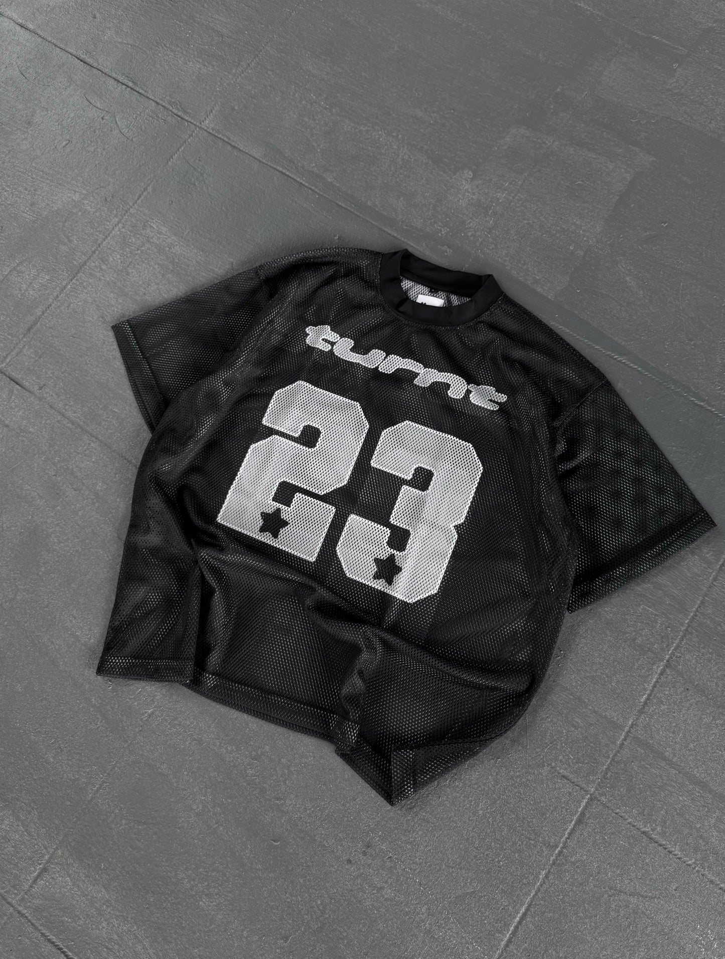 BLACK 23 MESH JERSEY