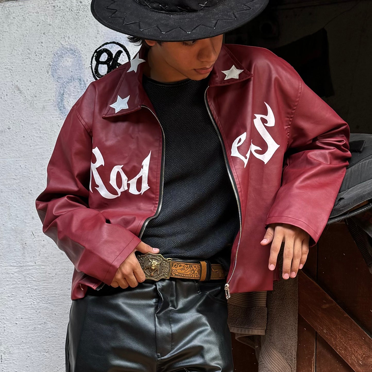 RODEO MAROON RED JACKET