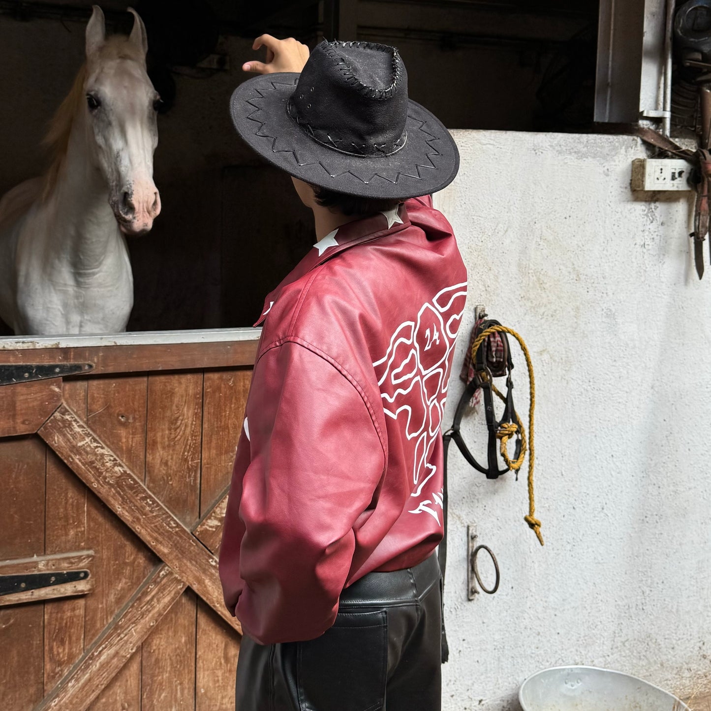 RODEO MAROON RED JACKET