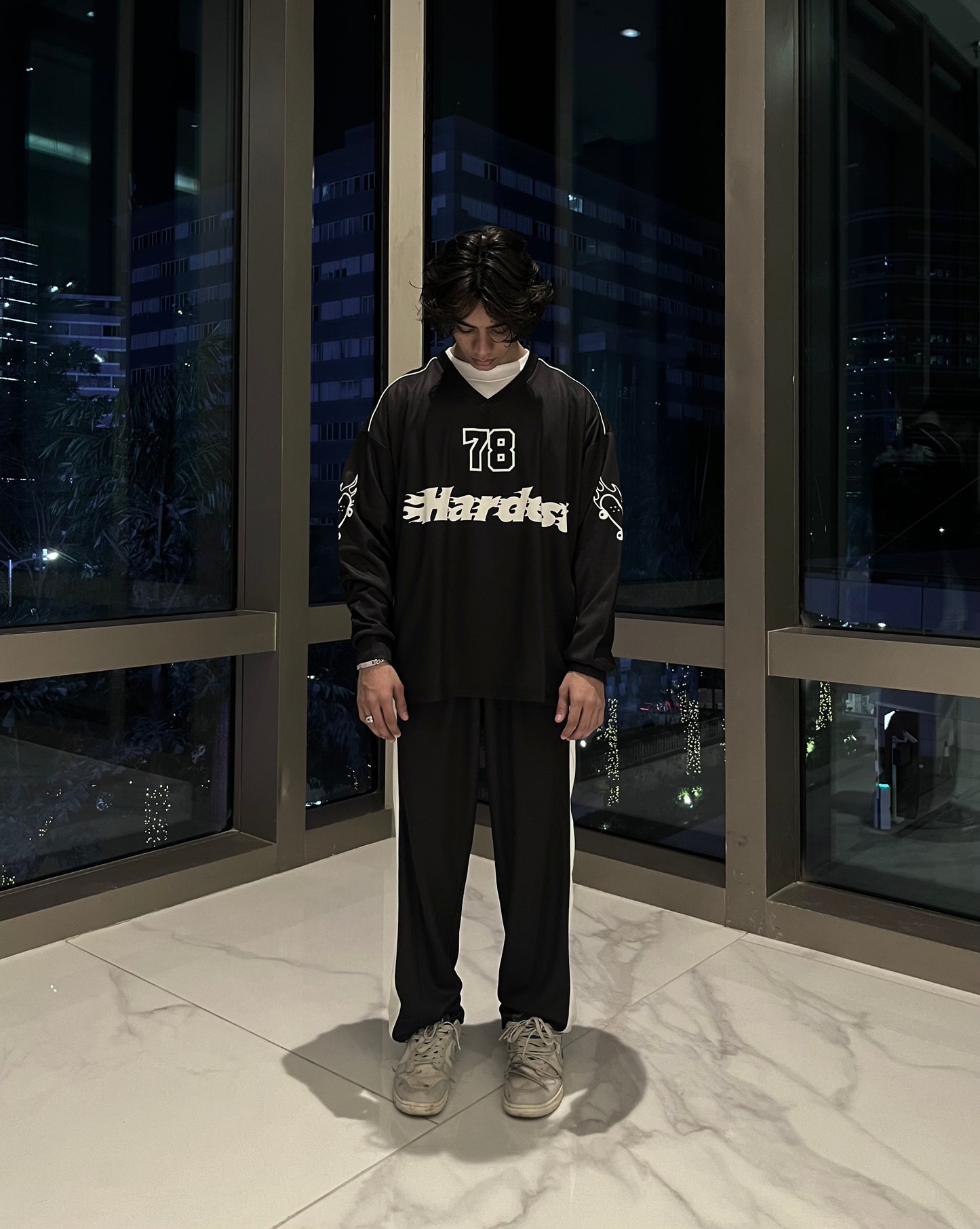 CARBON BLACK TURNT JERSEY
