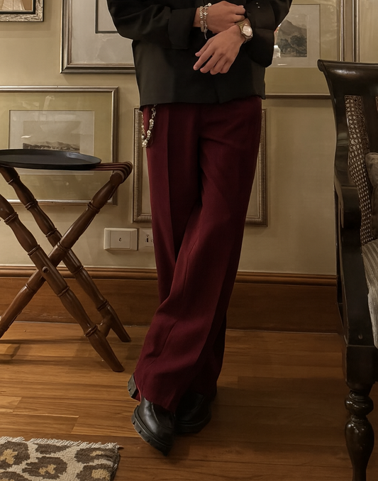 MAESTOSO PLEATED TROUSER