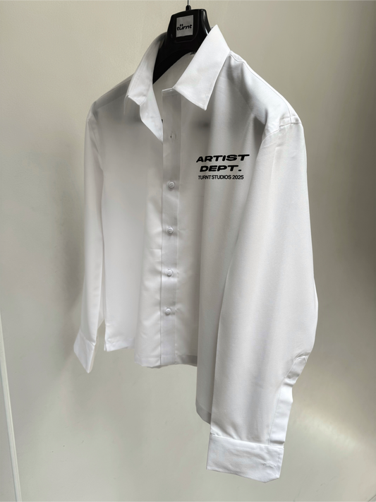 ARTIST DEPT. CROPPED FULL SLEEVES SHIRT