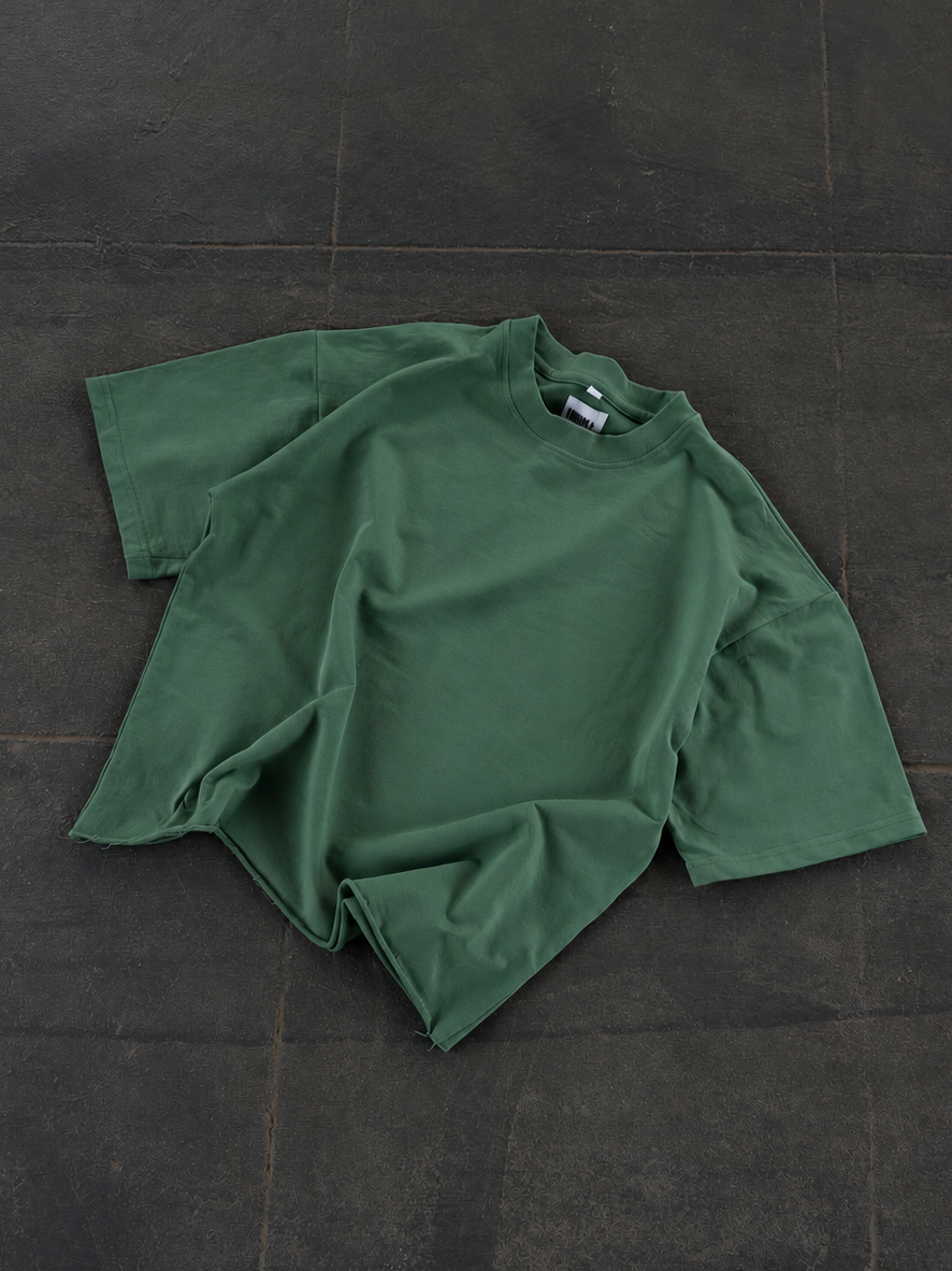 BASIC DUSK GREEN TEE