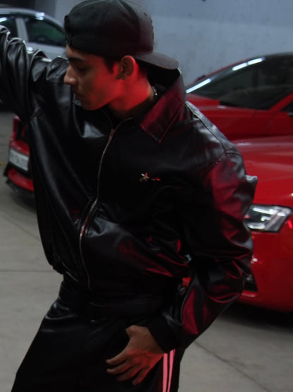 PREVAIL PU LEATHER JACKET