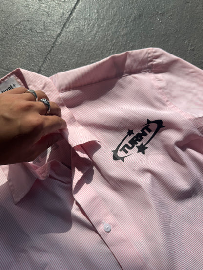 CHAOS PINK CROPPED SHIRT