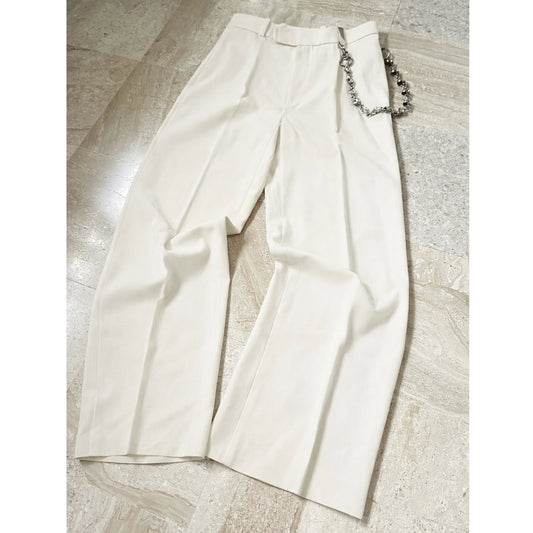 OFFWHITE PLEATED PANTS
