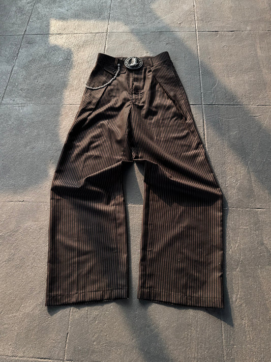 BROWN VINTAGE PLEATED PANT (LIMITED EDITION)