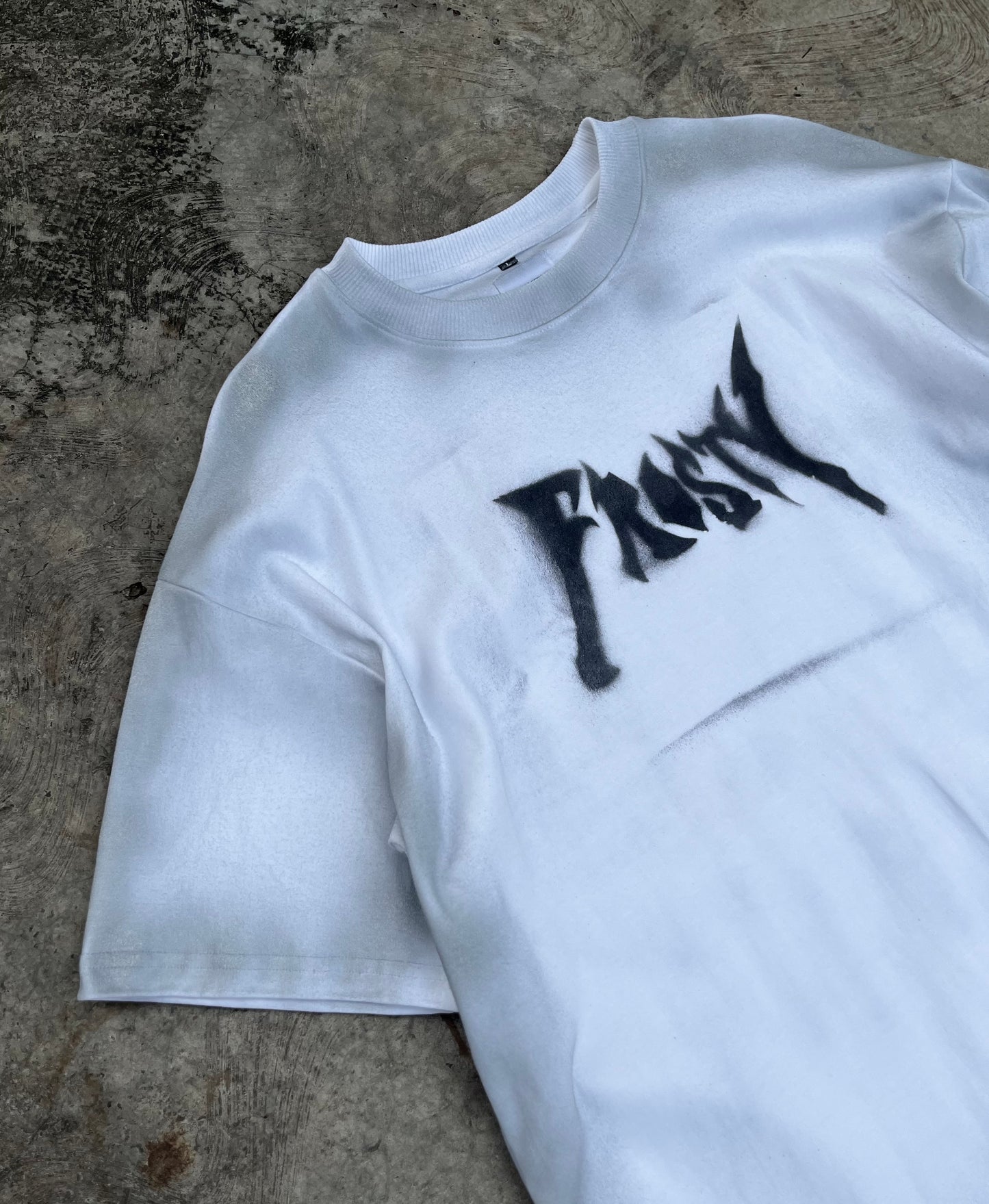 FROST SILVER SPRAY T-SHIRT
