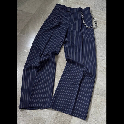 RICH BLUE KNIGHT PLEATED PANT