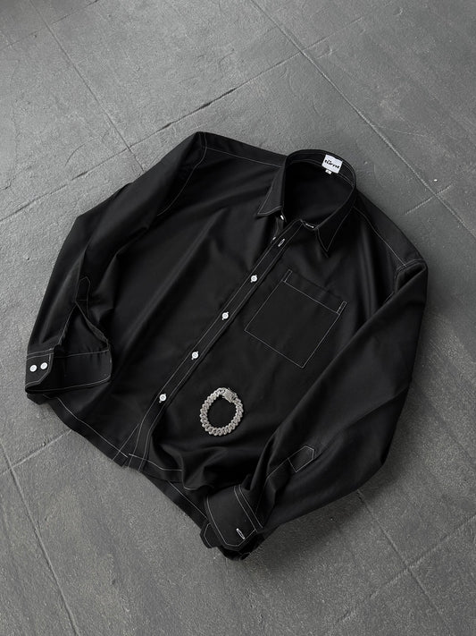 BLACK ATOM SHIRT