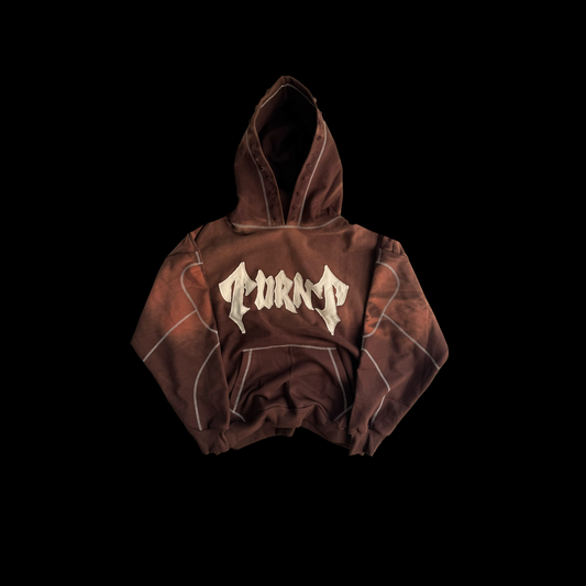 BROWN DIME HOODIE