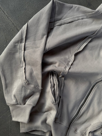 GREY FREQUENCY HOODIE