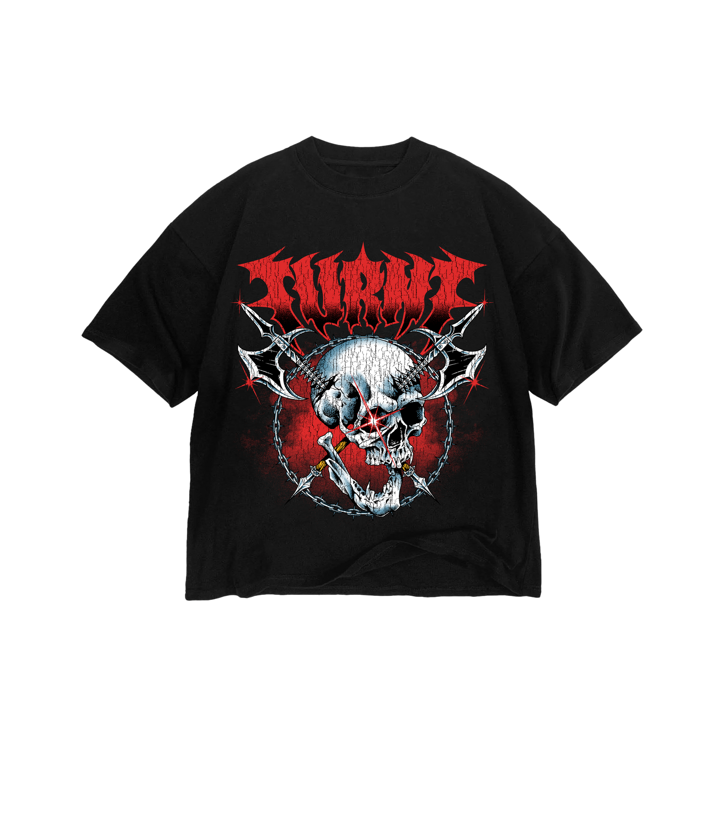 SKULLFORGE BLACK T-SHIRT