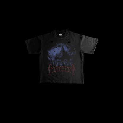 CASTLE BLACK T-SHIRT