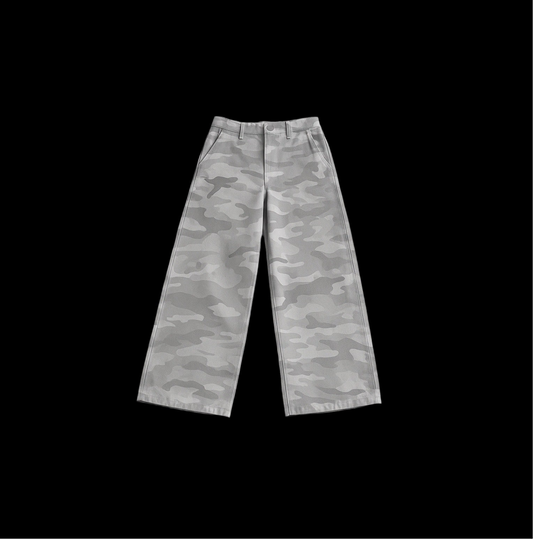 GREY CANVAS CAMO