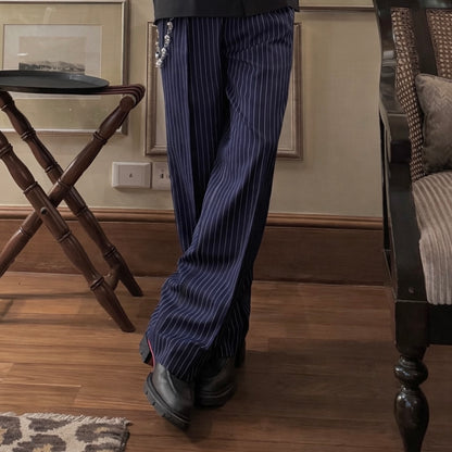 RICH BLUE KNIGHT PLEATED PANT