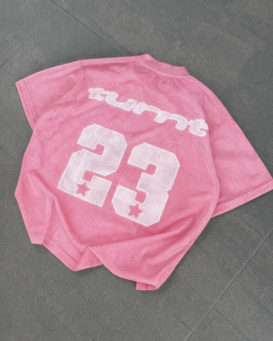 23 PINK MESH JERSEY