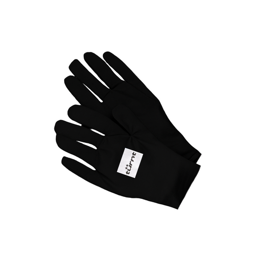 BLACK TURNT GLOVES