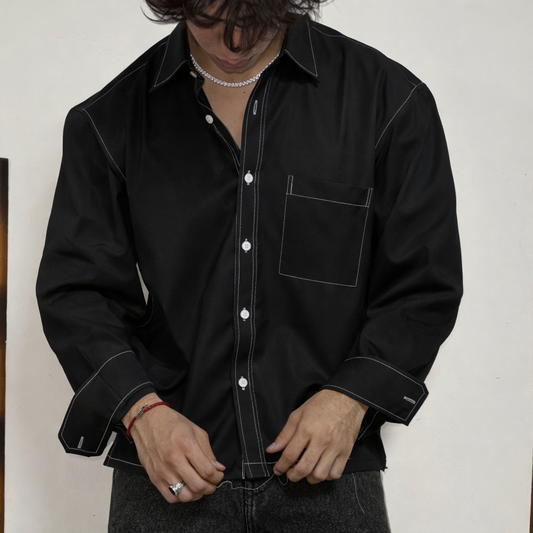 BLACK ATOM SHIRT