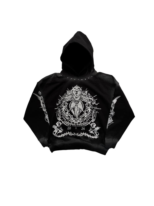 EA RHINESTONE RARE HOODIE