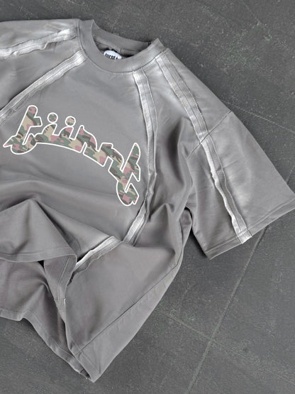 1480 GREY FREQ TEE CAMO ART (FREE EXPRESS)