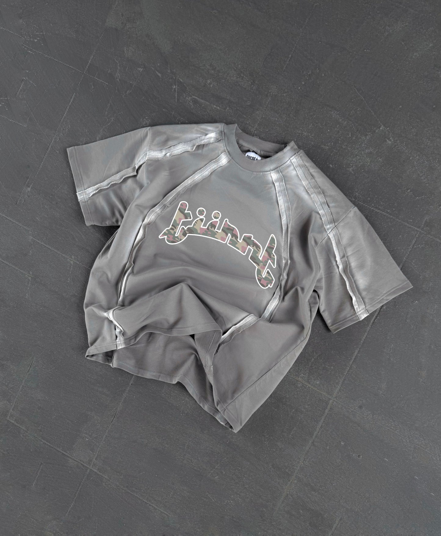 1480 GREY FREQ TEE CAMO ART (FREE EXPRESS)