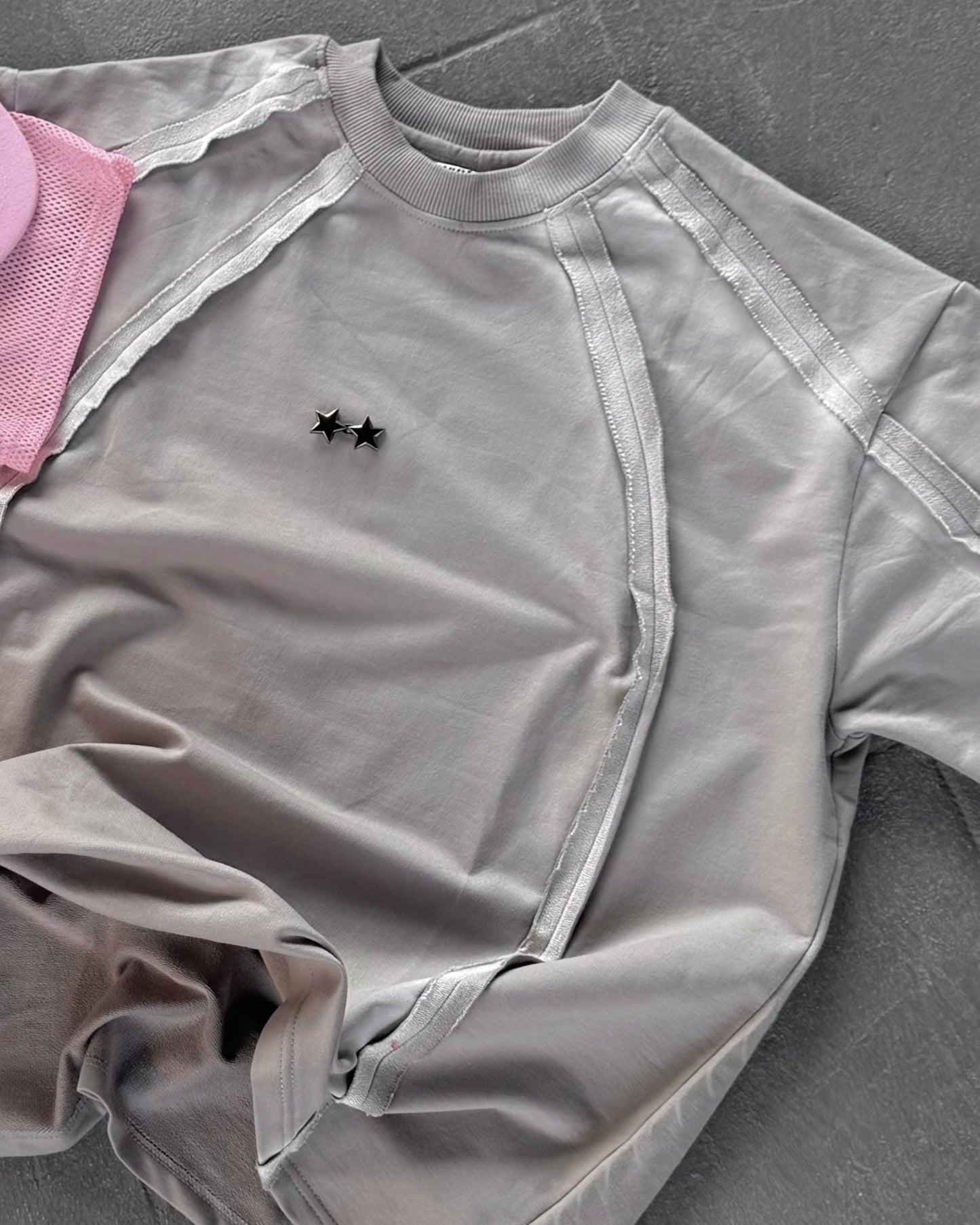 GREY FREQUENCY T-SHIRT (FREE EXPRESS SHIPPING)