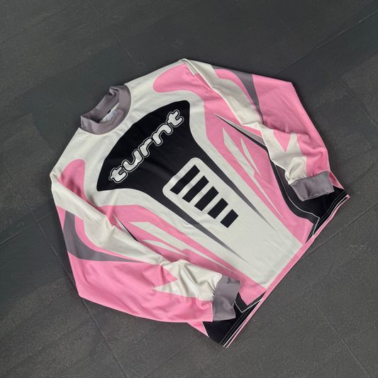 24 PINK CROPPED JERSEY