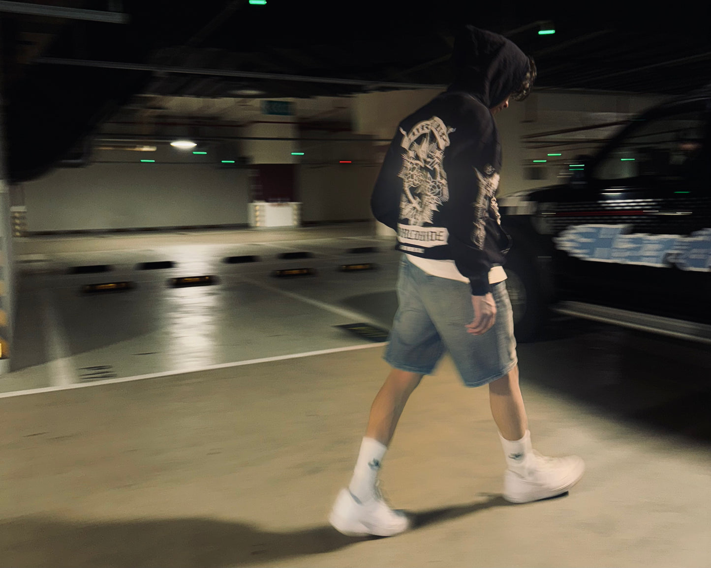 EA RHINESTONE RARE HOODIE