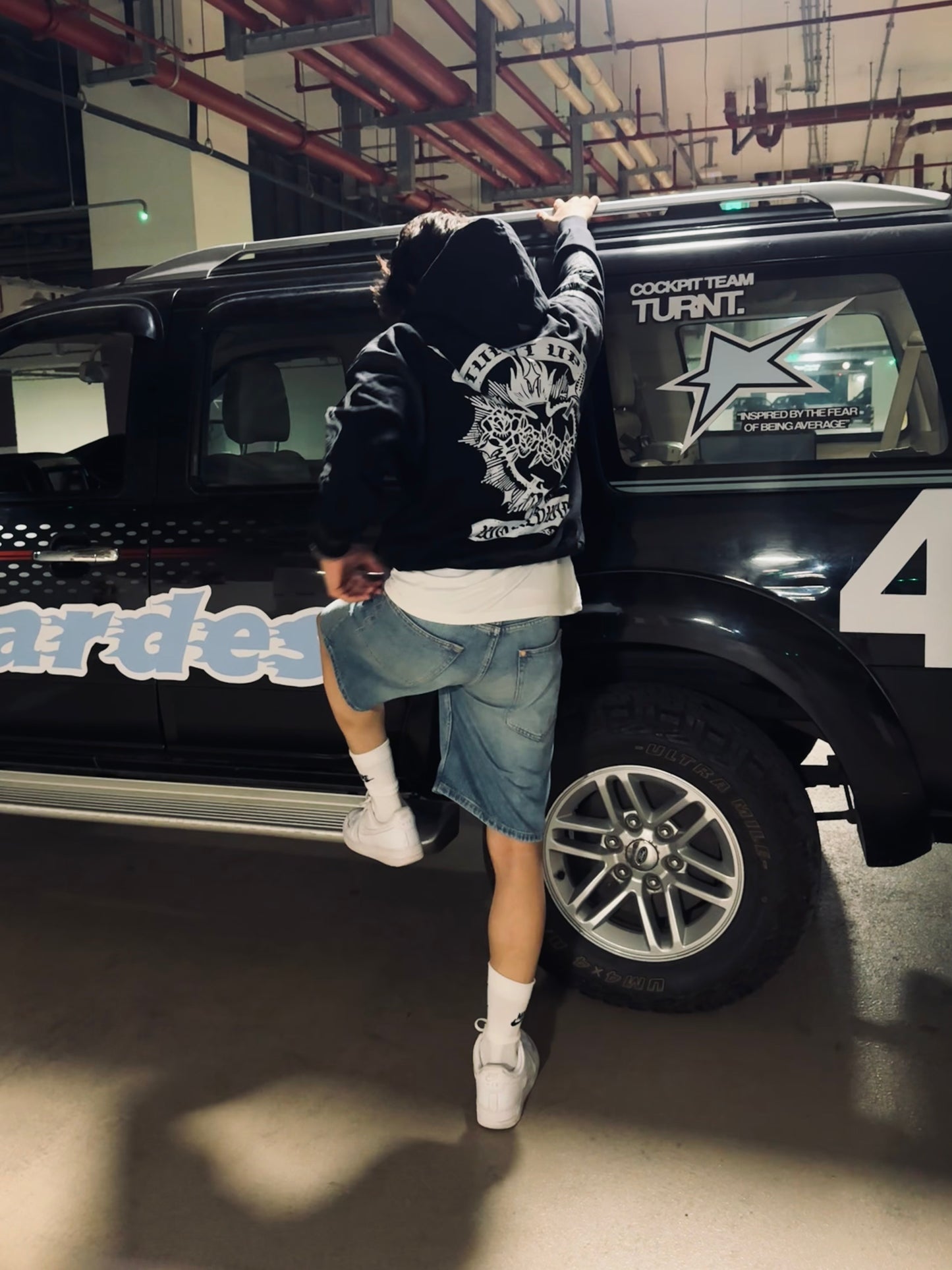 EA RHINESTONE RARE HOODIE