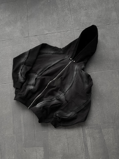 BLACK  FREQUENCY HOODIE
