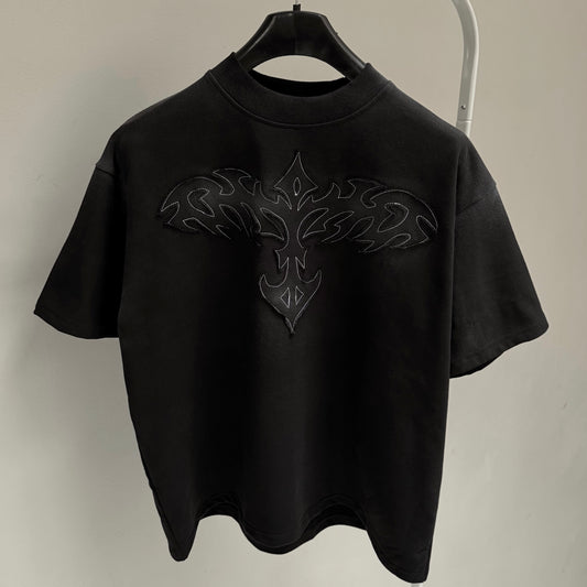 ATOM BLACK FADED T-SHIRT
