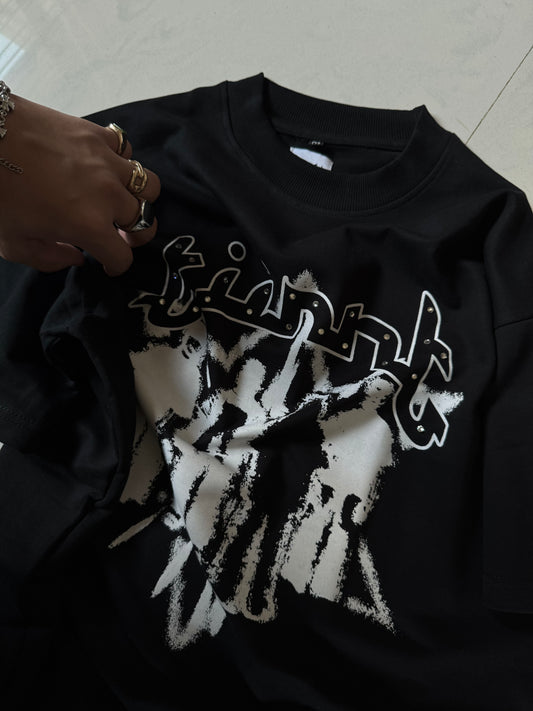 RHINESTONE STARDUST T-SHIRT