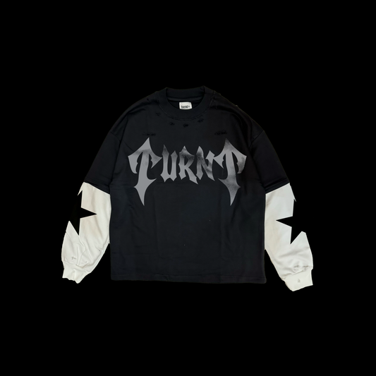 STAR TURNT DOUBLE LAYER T-SHIRT