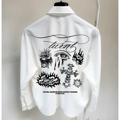 WHITE COURAGE SHIRT