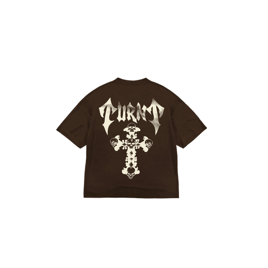 BLESSED BROWN T-SHIRT