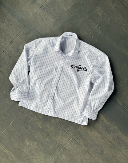COURAGE WHITE STRIPED SHIRT