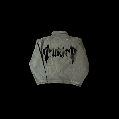 TURNT LOGO FADED GREEN JACKET