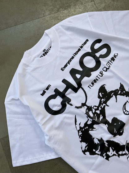 Chaos Oversized T-shirt - TURNT UP CLOTHING