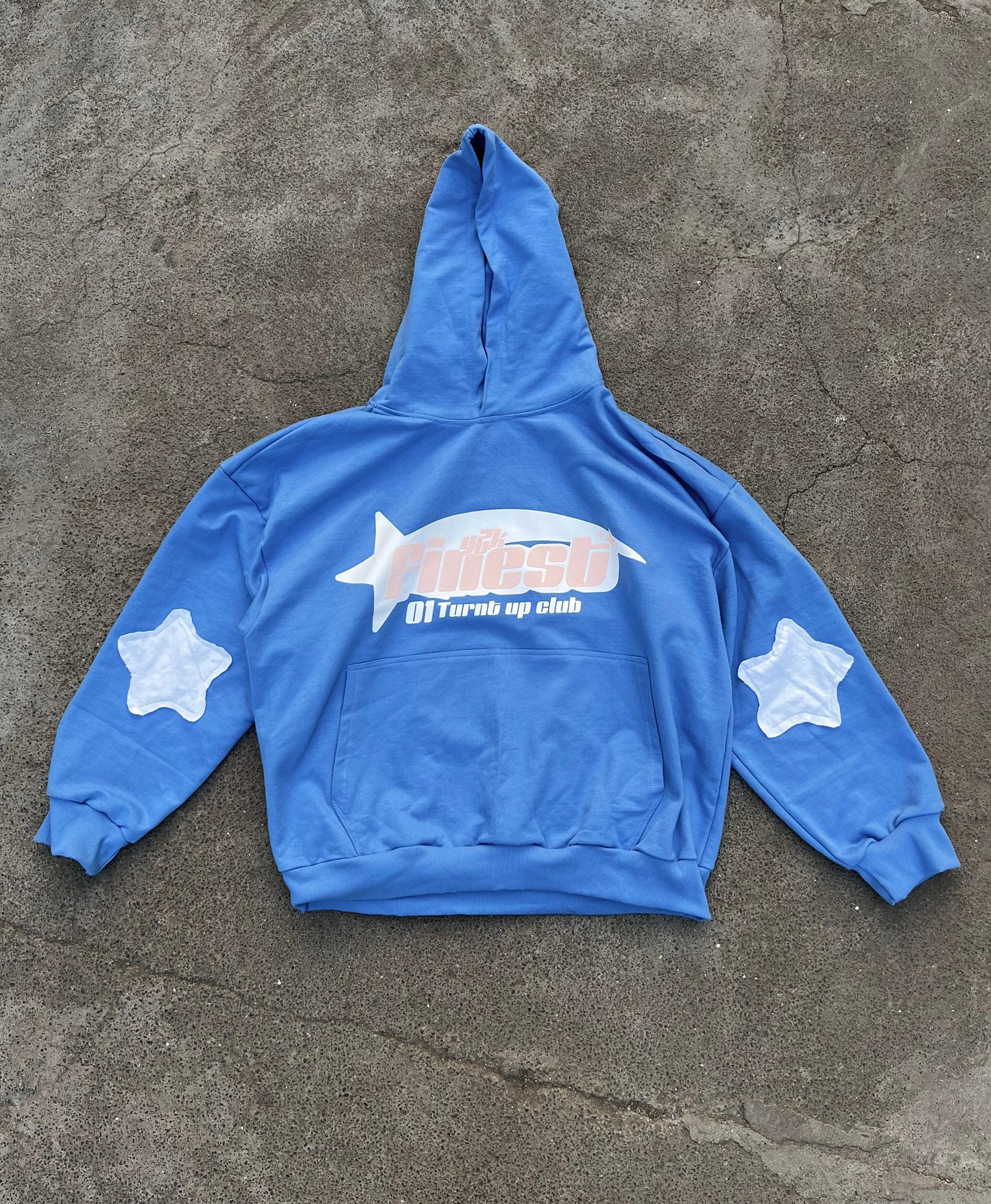 FINEST OVERSIZED HOODIE - TURNT UP CLOTHING