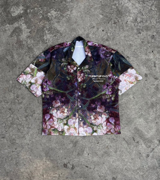 Heavyweight Floral Canvas Relaxed fit Shirt