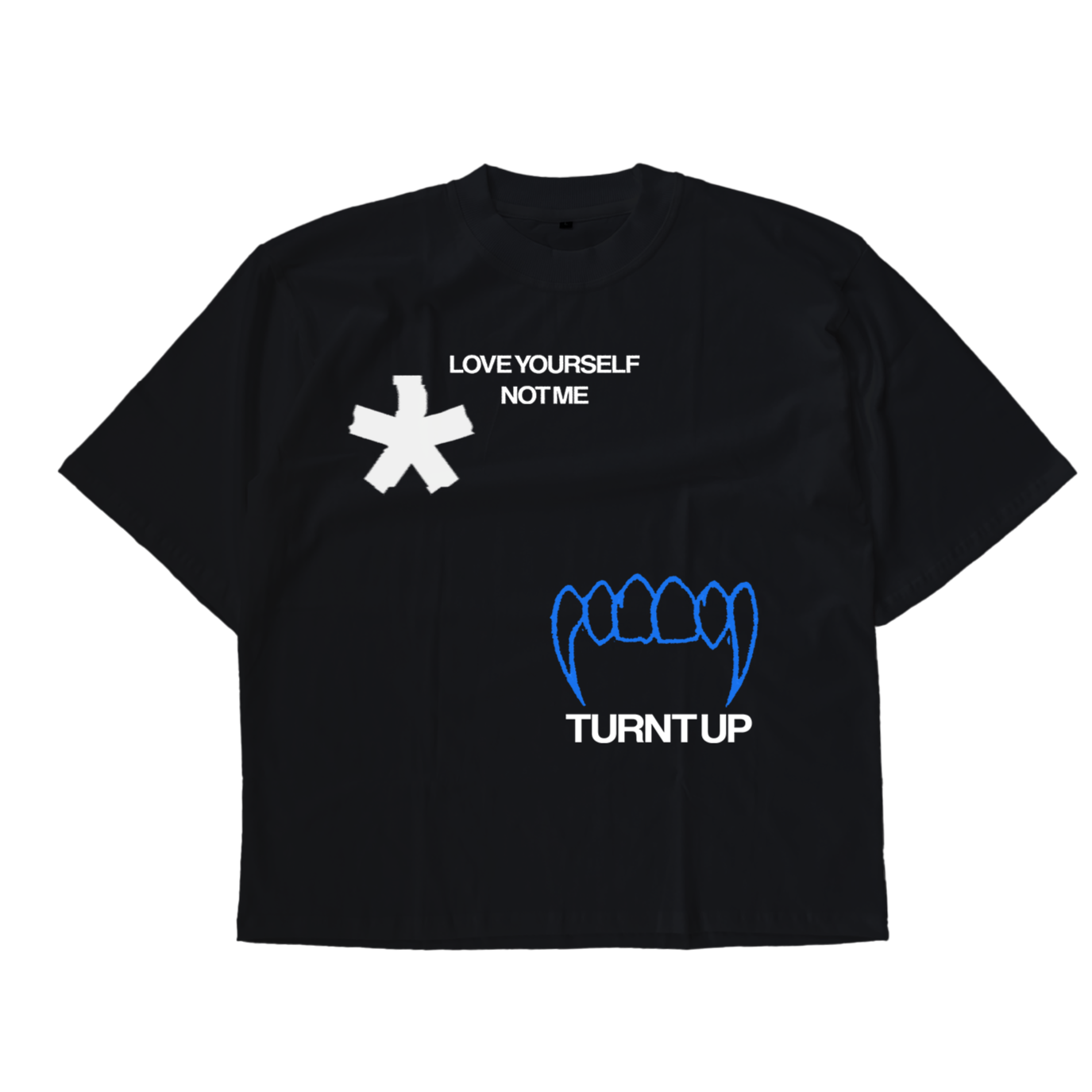 THE LOVE OVERSIZED T-SHIRT - TURNT UP CLOTHING